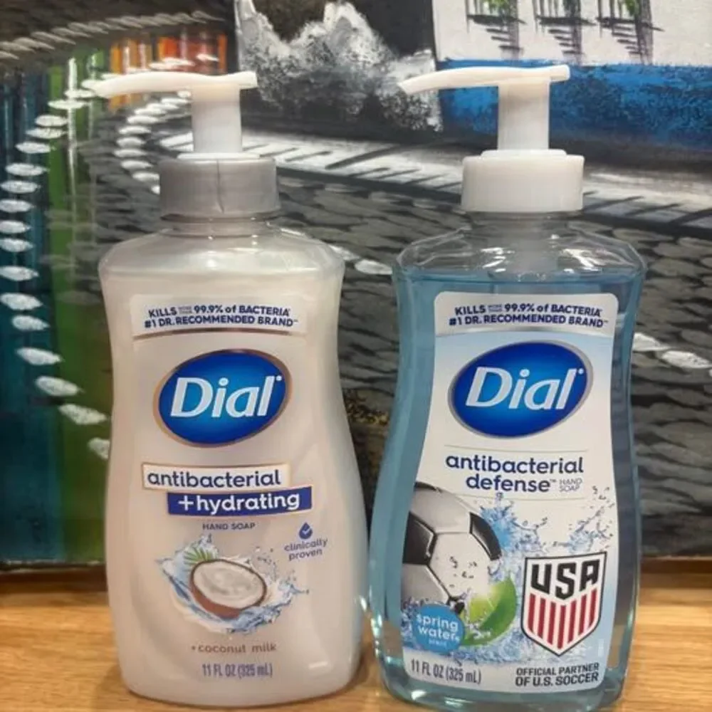2 Dial Antibacterial Hand Soaps – 11 oz Each – $6